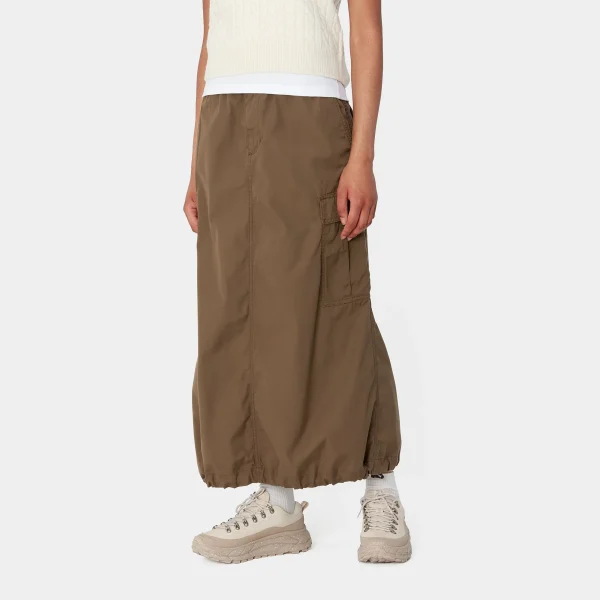 Carhartt WIP W' Cargo Skirt Long Chocolate Sale