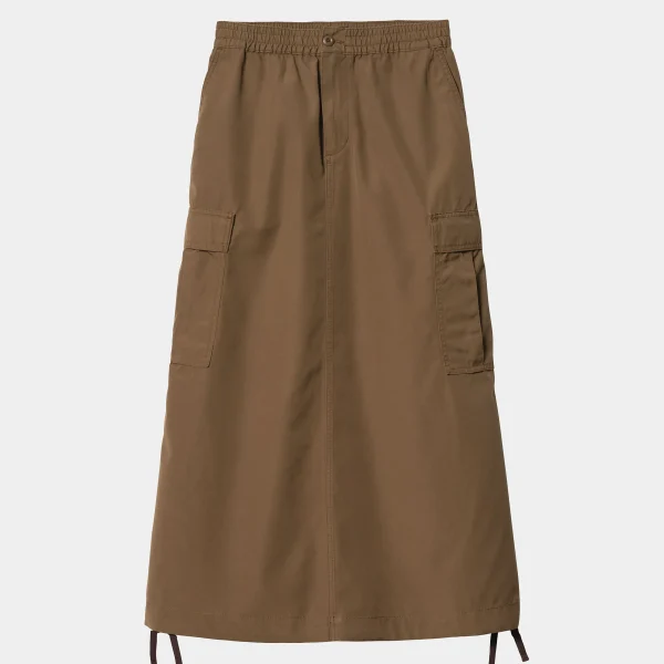 Carhartt WIP W' Cargo Skirt Long Chocolate Sale