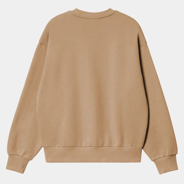 Carhartt WIP W' Casey Sweatshirt Peanut / Silver Cheap