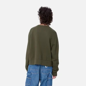 Carhartt WIP W' Colburn Sweat Office Green Shop