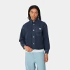 Carhartt WIP W' Georgia Shirt Jac Air Force Blue Shop