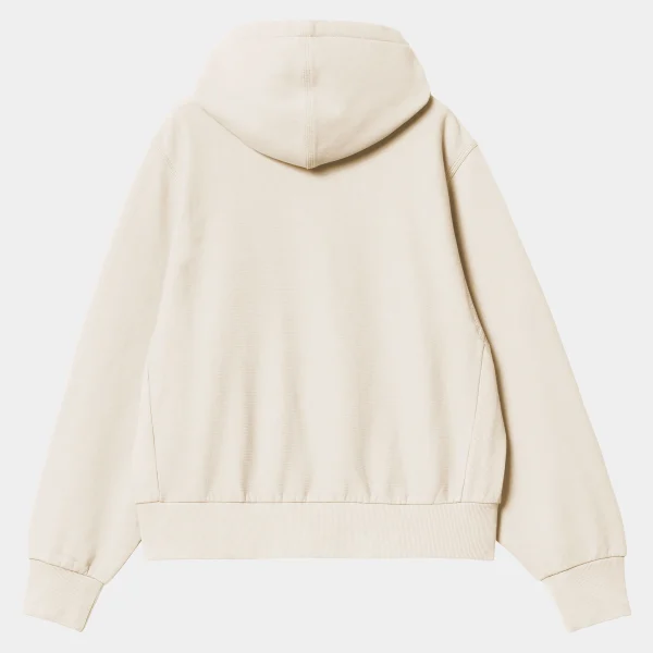 Carhartt WIP W' Hooded American Script Sweatshirt Moonbeam Online