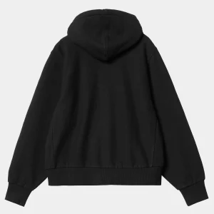 Carhartt WIP W' Hooded American Script Jacket Black Store