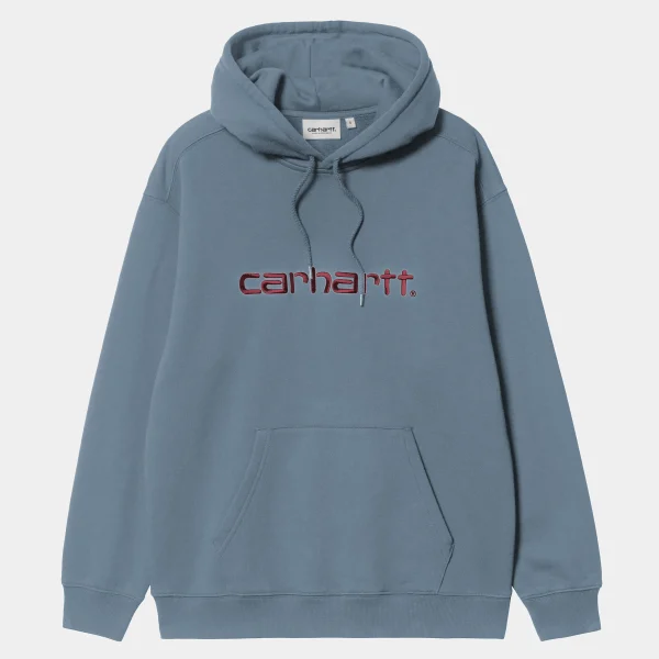 Carhartt WIP W' Hooded Carhartt Sweatshirt Positano / Malbec Store