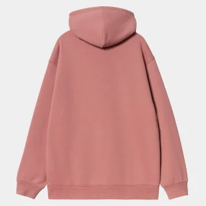 Carhartt WIP W' Hooded Carhartt Sweatshirt Dusty Rose / Moonbeam Fashion