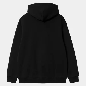 Carhartt WIP W' Hooded Carhartt Sweatshirt Black / White Fashion