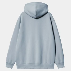 Carhartt WIP W' Hooded Carhartt Sweatshirt Misty Sky / White Online