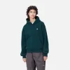 Carhartt WIP W' Hooded Casey Sweatshirt Duck Blue / Silver Cheap