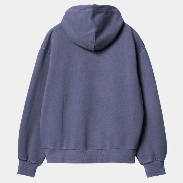 Carhartt WIP W' Hooded Nelson Sweatshirt Aura Discount