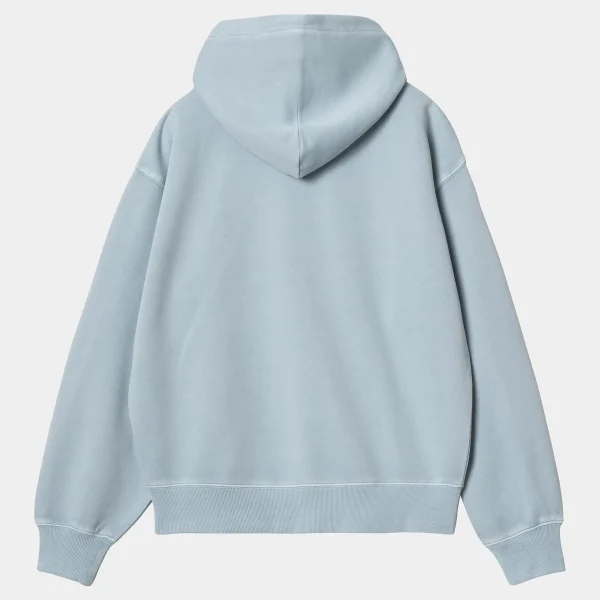 Carhartt WIP W' Hooded Nelson Sweatshirt Dusty Ice Cheap