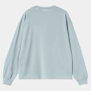 Carhartt WIP W' L/S Nelson T-Shirt Dusty Ice Cheap