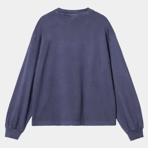 Carhartt WIP W' L/S Nelson T-Shirt Aura Hot