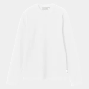 Carhartt WIP W' L/S Serena T-Shirt White Clearance