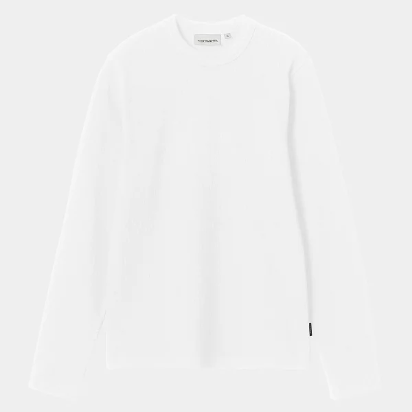 Carhartt WIP W' L/S Serena T-Shirt White Clearance