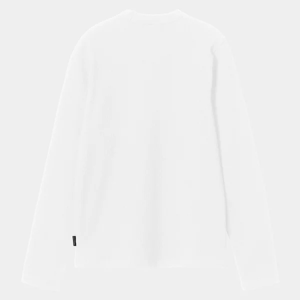 Carhartt WIP W' L/S Serena T-Shirt White Clearance