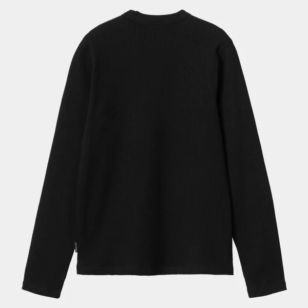 Carhartt WIP W' L/S Serena T-Shirt Black Discount