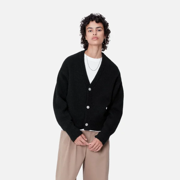 Carhartt WIP W' Merton Cardigan Black Clearance