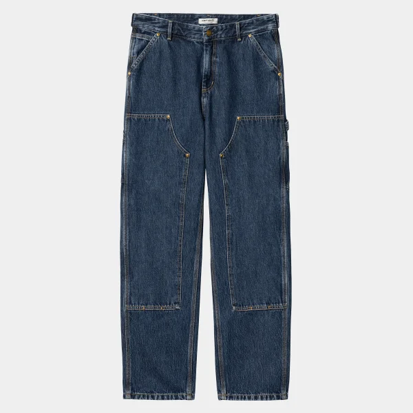 Carhartt WIP W' Nashua Double Knee Pant Blue Clearance