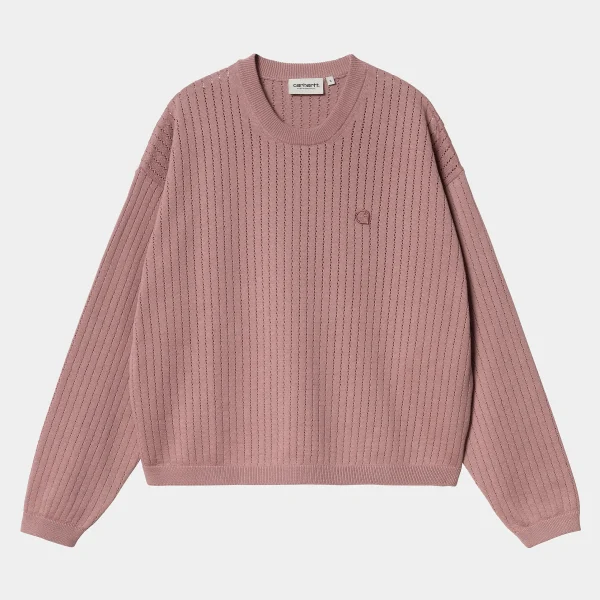 Carhartt WIP W' Norlina Sweater Dusty Fuchsia Best Sale