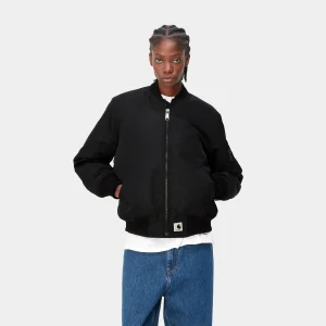 Carhartt WIP W' Olten Bomber Black / Smoke Green Outlet