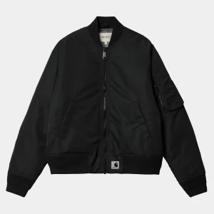 Carhartt WIP W' Olten Bomber Black / Smoke Green Outlet