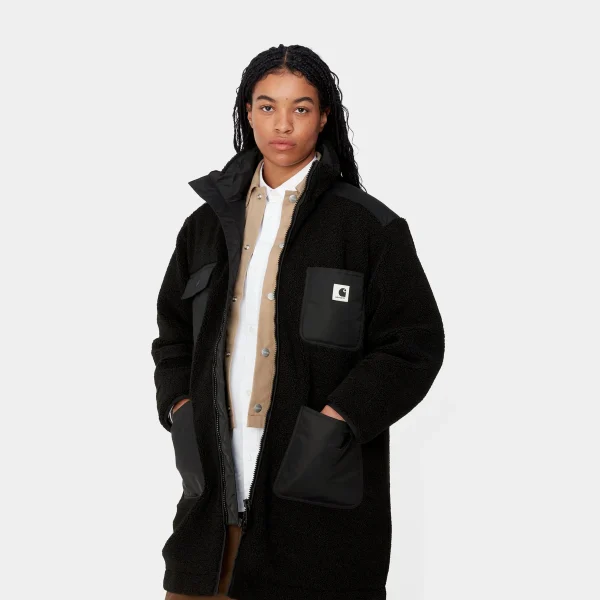 Carhartt WIP W' Orla Coat Black New