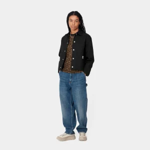 Carhartt WIP W' Simple Shirt Jac Black Flash Sale