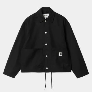 Carhartt WIP W' Simple Shirt Jac Black Flash Sale