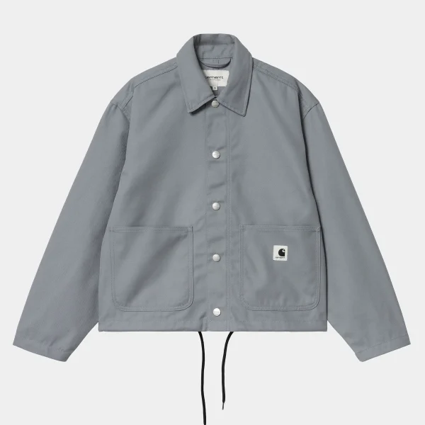 Carhartt WIP W' Simple Shirt Jac Dove Grey Flash Sale