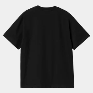 Carhartt WIP W' S/S Ablaze T-Shirt Black / White Best Sale