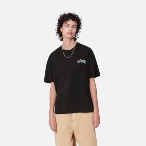 Carhartt WIP W' S/S Amour T-Shirt Black / Misty Sky Cheap