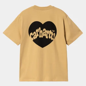 Carhartt WIP W' S/S Amour T-Shirt Bourbon / Black Fashion