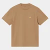 Carhartt WIP W' S/S Chase T-Shirt Peanut / Gold Hot