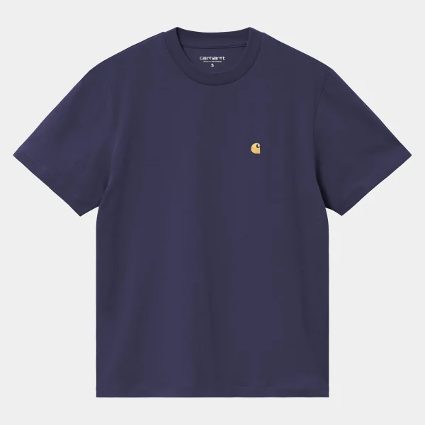 Carhartt WIP W' S/S Chase T-Shirt Aura / Gold Store