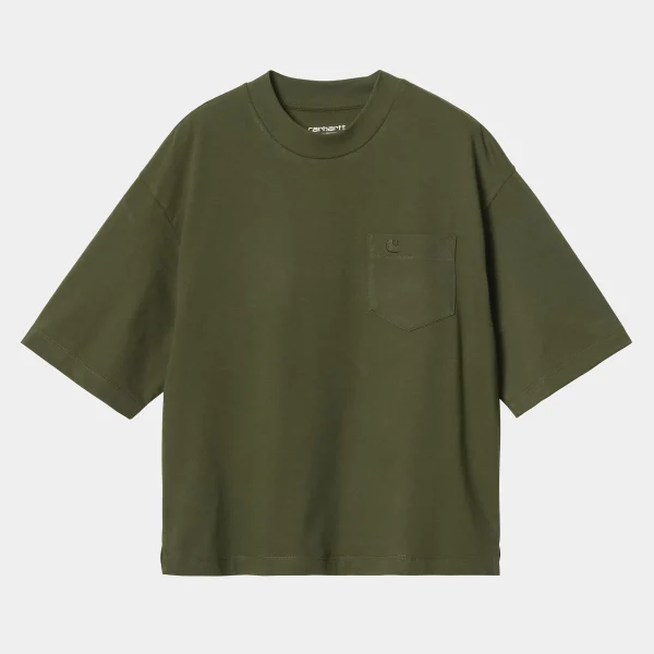 Carhartt WIP W' S/S Colburn T-Shirt Office Green Best