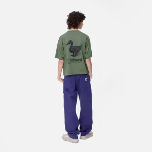 Carhartt WIP W' S/S Fold Leo T-Shirt Duck Green Online