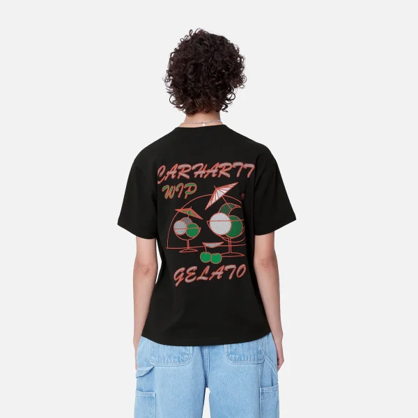 Carhartt WIP W' S/S Gelato T-Shirt Black Hot