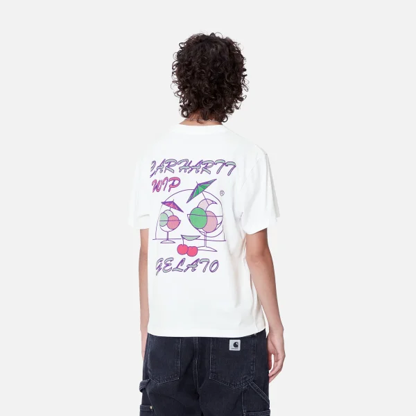 Carhartt WIP W' S/S Gelato T-Shirt White Outlet