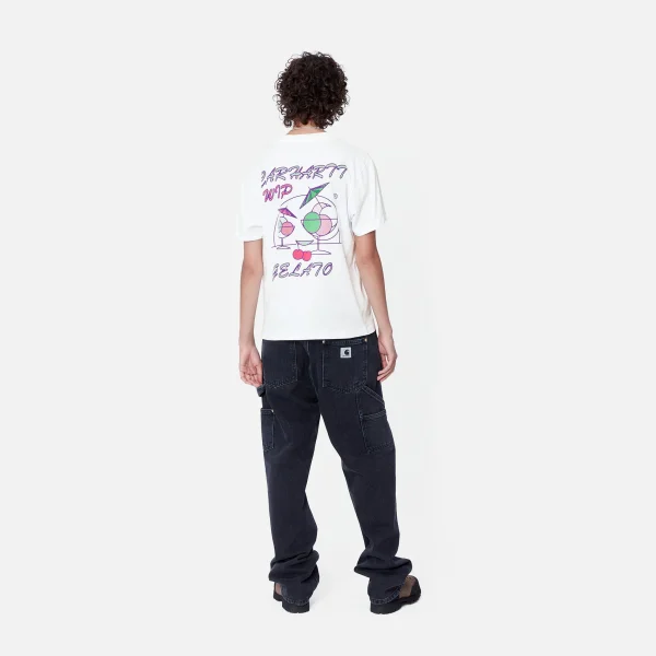 Carhartt WIP W' S/S Gelato T-Shirt White Outlet