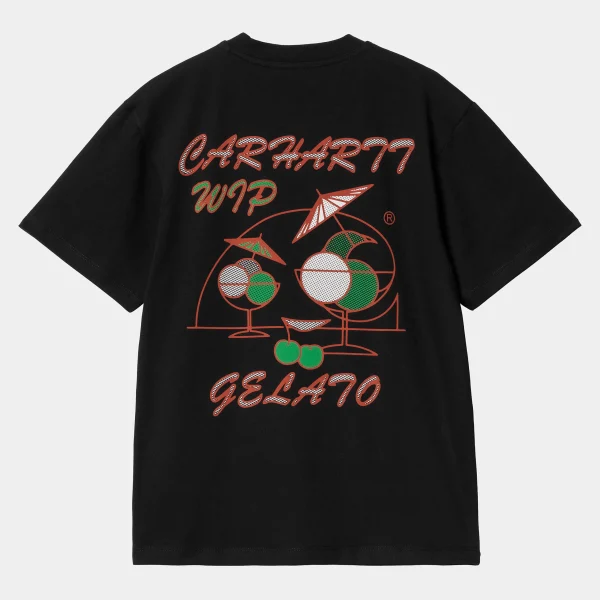 Carhartt WIP W' S/S Gelato T-Shirt Black Hot