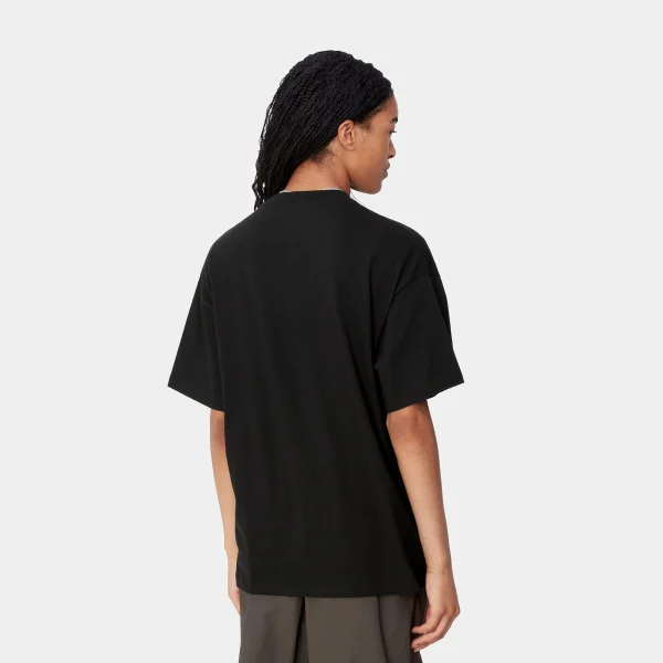 Carhartt WIP W' S/S Goo T-Shirt Black / Grey Cheap