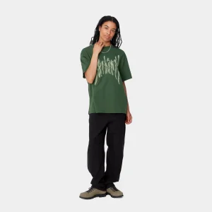 Carhartt WIP W' S/S Goo T-Shirt Sycamore Tree / Green Hot