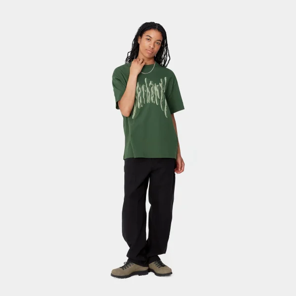 Carhartt WIP W' S/S Goo T-Shirt Sycamore Tree / Green Hot