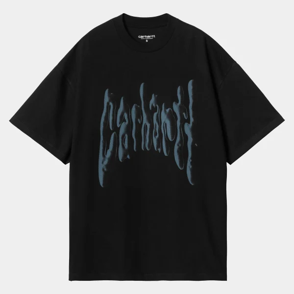 Carhartt WIP W' S/S Goo T-Shirt Black / Grey Cheap