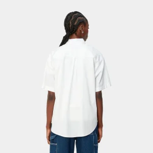 Carhartt WIP W' S/S Jaxon Shirt White / White Shop