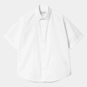 Carhartt WIP W' S/S Jaxon Shirt White / White Shop