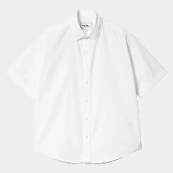 Carhartt WIP W' S/S Jaxon Shirt White / White Shop