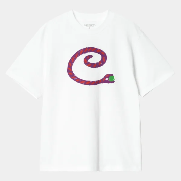 Carhartt WIP W' S/S Paradise C T-Shirt White Cheap