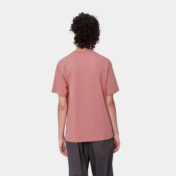 Carhartt WIP W' S/S Pocket T-Shirt Dusty Rose Outlet