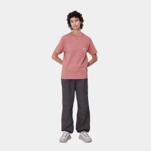 Carhartt WIP W' S/S Pocket T-Shirt Dusty Rose Outlet